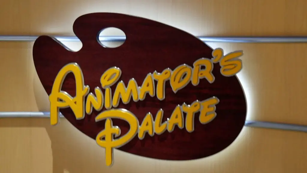 Disney Fantasy Cruise Tips Animator's Palate