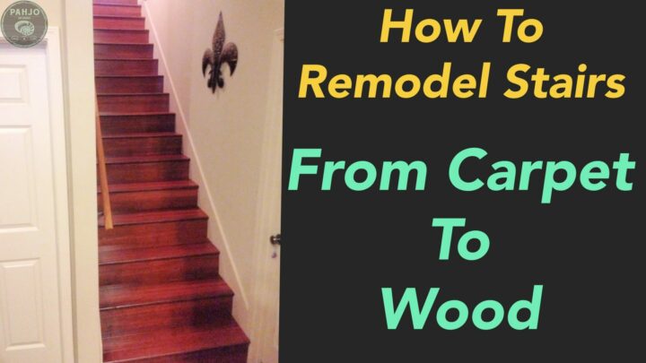 How to Remodel Stairs from Carpet to Wood