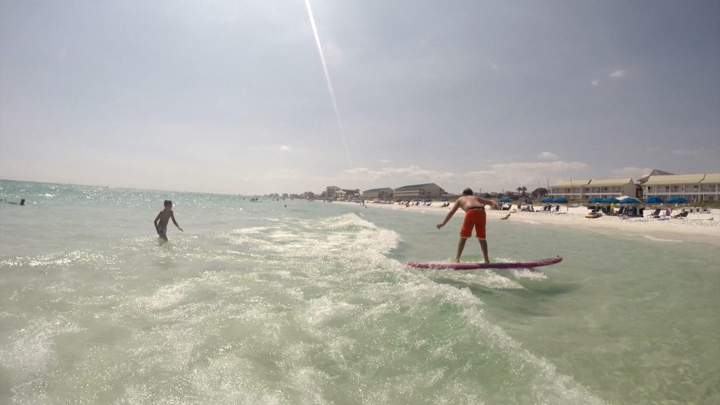 Paddle Boarding in Destin Florida - Zeph Surfing