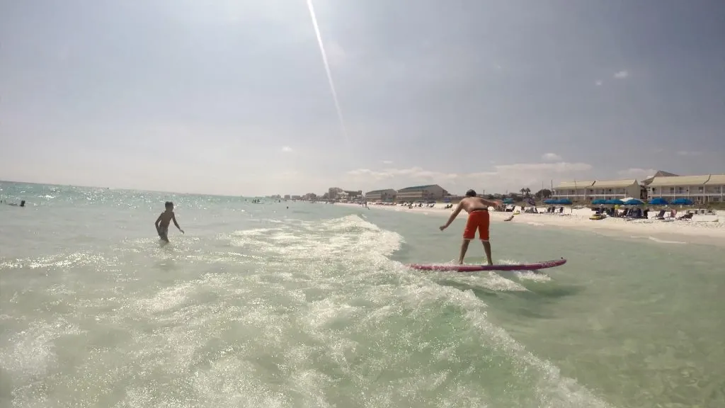 Paddle Boarding in Destin Florida - Zeph Surfing
