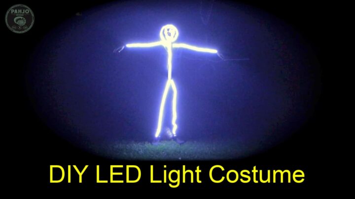 DIY LED Light Costume