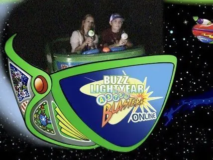 Disneyland vs. Disney World Ride Comparisons Buzz Lightyear Astro Blaster 2