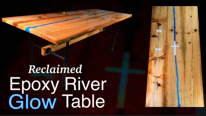 How to make a rustic table with epoxy resin