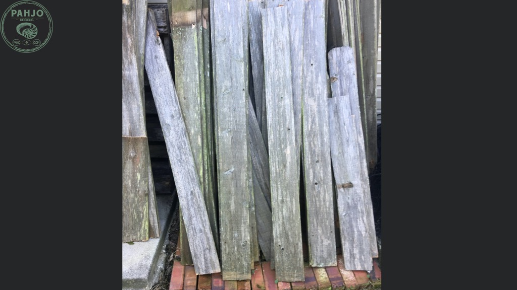 reclaimed wood fence