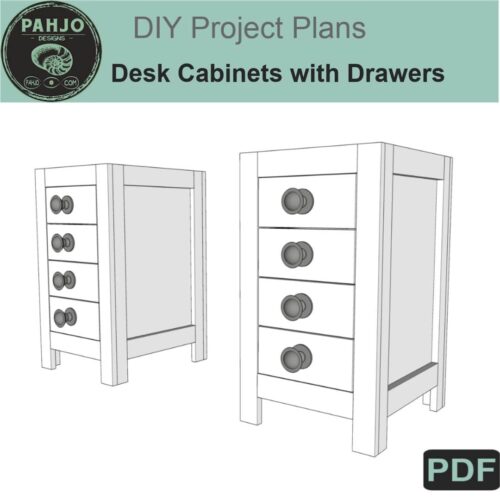 Base Cabinet with Drawers DIY Plans