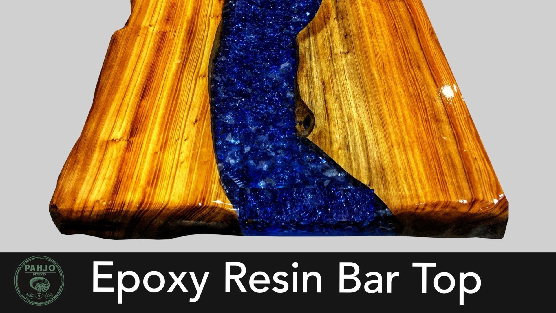 Diy Epoxy Bar Top Live Edge Wood Slab Pahjo Designs
