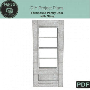 DIY Farmhouse Pantry Doors DIY Plans 1080