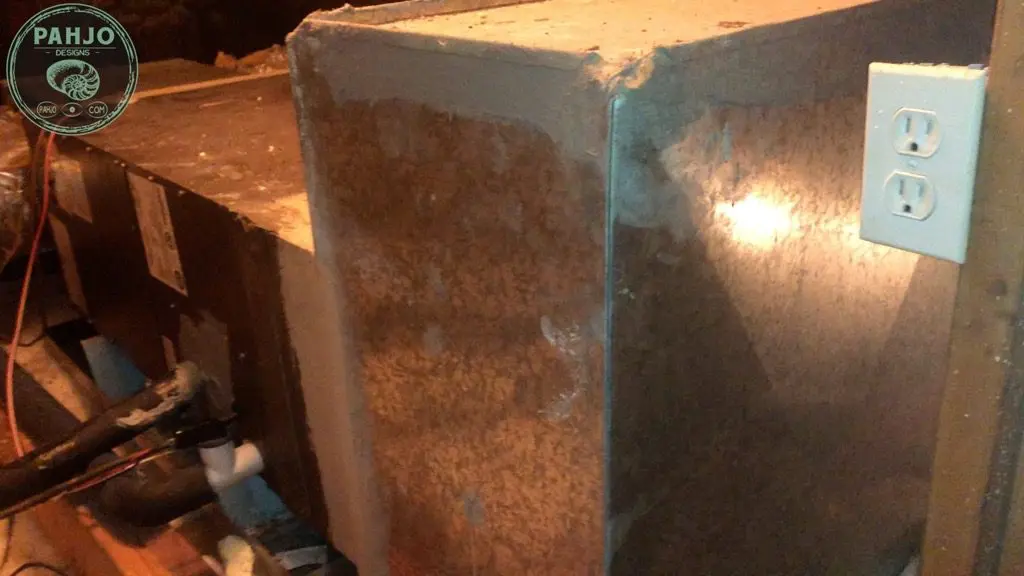 spray foam attic existing HVAC Unit