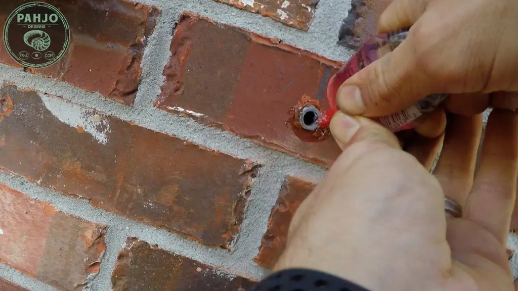 DIY Mini Split Install Outside Condenser on Brick seal hole