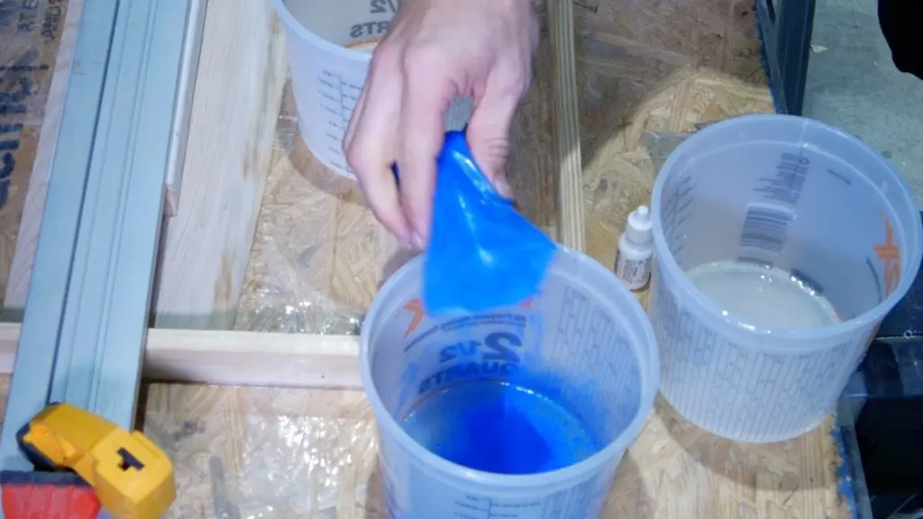 mix resin pigment powder