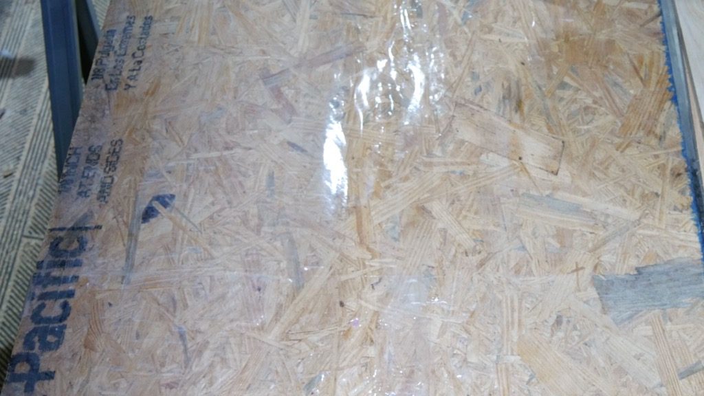 Resin Mold using Particle Board and Packing Tape