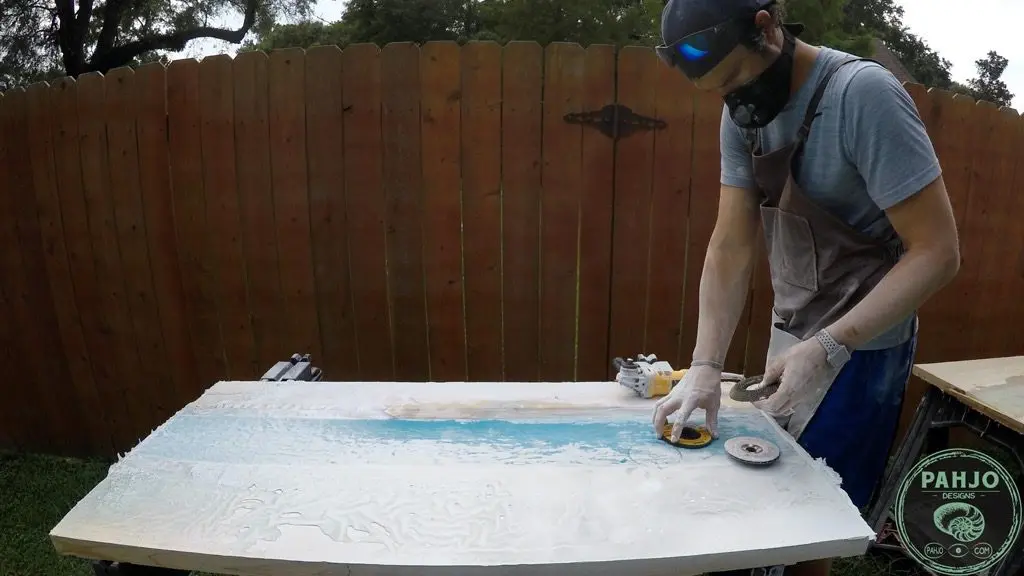 how to remove resin from wood