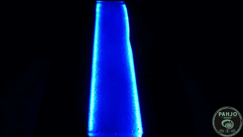 UV LED lights epoxy glow powder