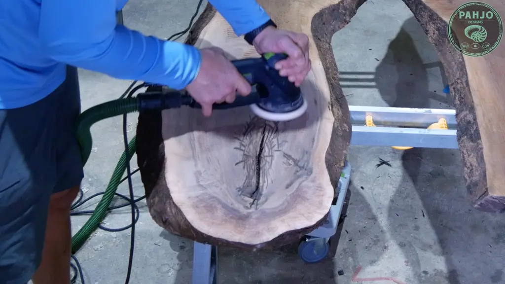 wood sanding technique