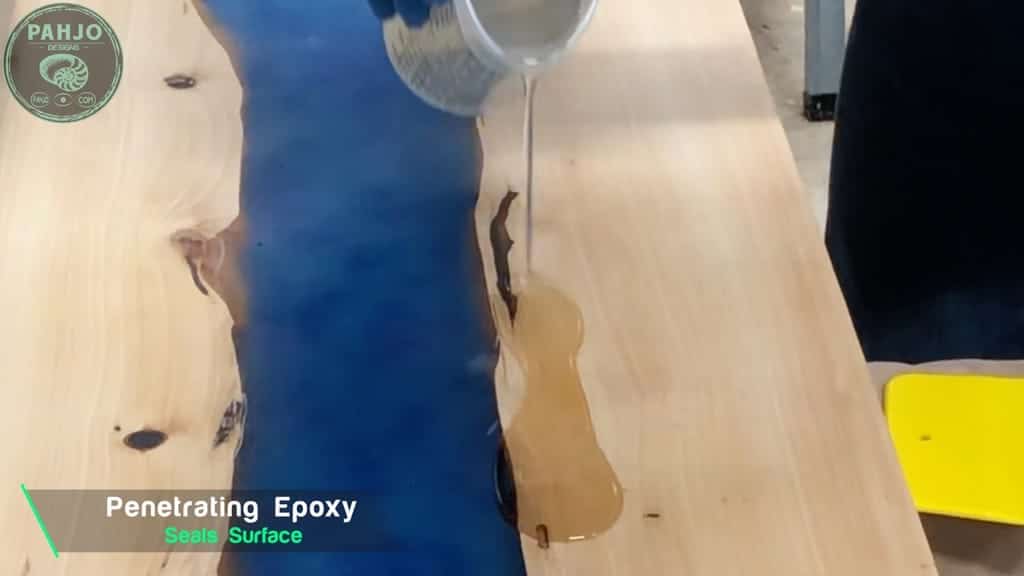 apply TotalBoat penetrating epoxy