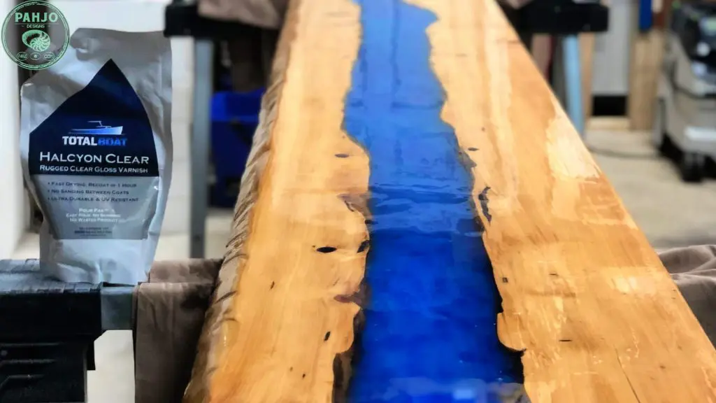 How to Protect Outdoor Epoxy Wood Table Bar Top