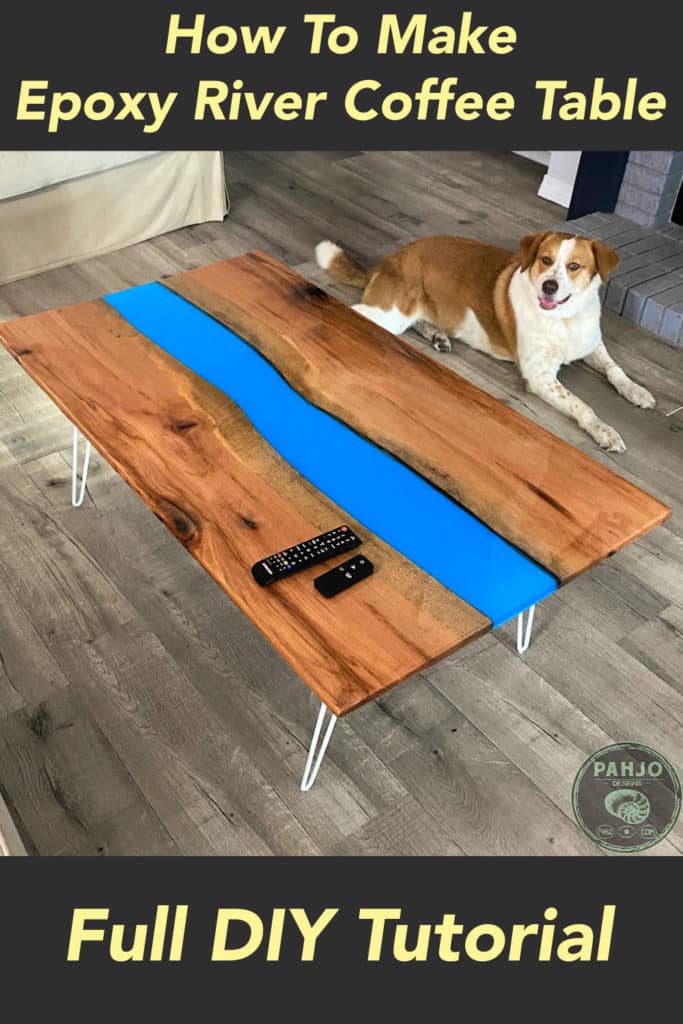 How to Make Epoxy River Coffee Table