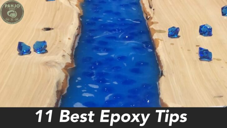 11 epoxy river table tips