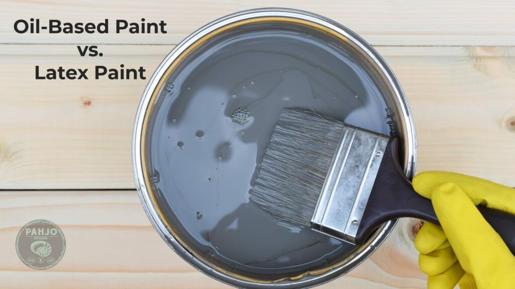 oil-based paint vs latex paint for kitchen cabinets