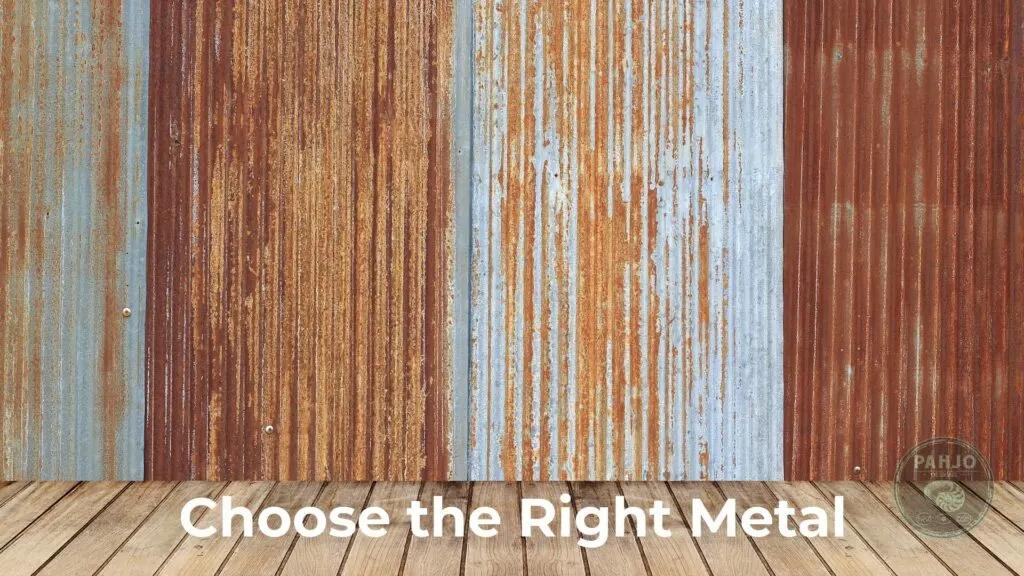 Choose the Right Metal to Rust