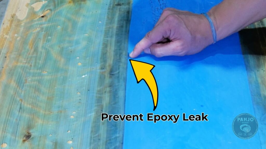 prevent epoxy mold leaks
